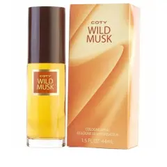 Coty Wild Musk By Coty Women Flowers, Vanilla, Musk Cologne Spray 1.5 Oz
