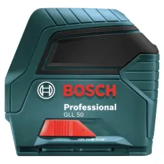 Bosch GLL50HC-RT Self-Leveling Cordless Cross-Line Laser Manufacturer Refurbished