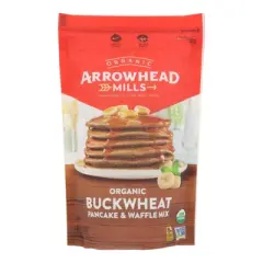 Arrowhead Mills Buckwheat Pancake & Waffle Mix - Case of 6/22 oz