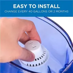 Commercial Cool Brita Filter Replacements, Filters Lasts Up To 60 Gallons, NSF Certified, CCWFB6, White, 6-Pack