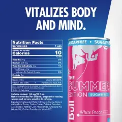 Red Bull Sugarfree Summer Edition Energy Drink - 12 fl oz Can