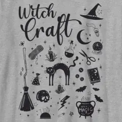 Boy's Lost Gods Halloween Witchcraft Necessities Black and White T-Shirt