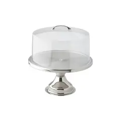 Winco Cake Stand Cover, Clear, Acrylic, 12" Diameter