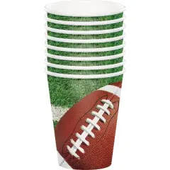 9oz 24ct Football Paper Party Cups