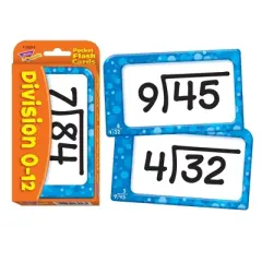 TREND Division 0-12 Pocket Flash Cards