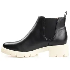 Journee Collection Womens Rorke Tru Comfort Foam Pull On Block Heel Booties