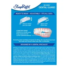 SleepRight Select-Comfort Dental Guard - Sleeping Teeth Guard & Mouth Guard to Prevent Teeth Grinding, Clenching & Bruxism