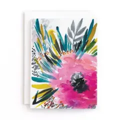20ct Blank Cards Bright Bloom