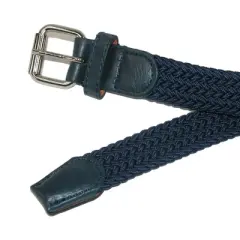 CTM Kids' Elastic Braided Stretch Belt