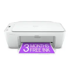 HP DeskJet 2734e Wireless All-in-One Color Printer Scanner Copier with Instant Ink and HP+ (26K72A)