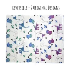 JumpOff Jo Foam Padded Play Mat, for Infants, Babies, Toddlers Play & Tummy Time, Foldable and Waterproof, Large, 70" x 59"