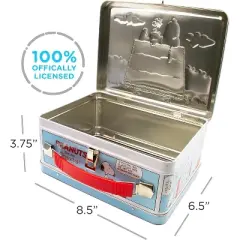 NMR Distribution Peanuts Snoopy Embossed Tin Fun Box
