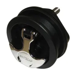 Whitecap T-Handle Latch - Chrome Plated Zamac/Black Nylon - Boat Equipment - Model 16182115.