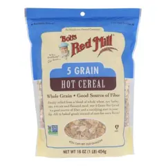 Bob's Red Mill 5 Grain Hot Cereal - Case of 4/16 oz