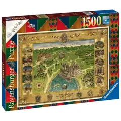 Ravensburger Hogwarts Map Jigsaw Puzzle - 1500pc