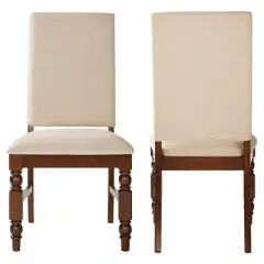 Set of 2 Fitzgerald Nailhead Accent Side Dining Chair - Inspire Q