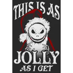 Women's The Nightmare Before Christmas This Is As Jolly as I Get T-Shirt