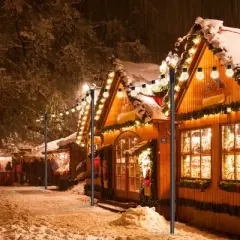 Sandinrayli 8 ft. String Light Pole 25-Light Outdoor Solar Powered LED String Light Set Atmosphere Lighting for Patio Decor (6-Pack)