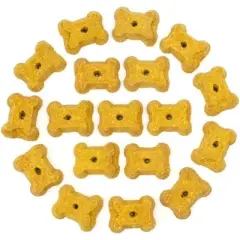 CocoTherapy Coco-Milk Bones Carrot Cake Biscuit - Organic Coconut Treat for dogs (6 oz)