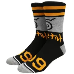Naruto Shippuden Ramen Anime cartoon Character Casual Crew Socks Set for Men 3-Pack