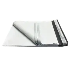 UOFFICE 100 Poly Mailers Bags 10 x 13" - #3 White Pouches Self-Sealing