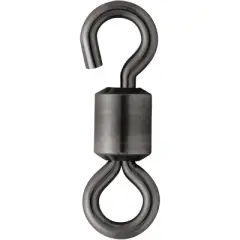 VMC Stainless Steel Open Eye Rolling Swivel - Black