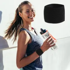 Unique Bargains Breathable Sport Wristbands 1 Pair