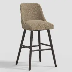 Geller Modern Textured Linen Counter Height Barstool - Threshold&trade;