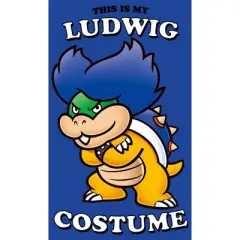 Junior's Nintendo This is my Ludwig Costume T-Shirt