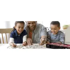 NHL Detroit Red Wings Game Day in the Dog House Puzzle - 1000pc