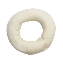 Pet Factory American Beefhide Donuts Natural Flavor - 3-4", 8 Count