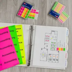 Avery Removable Color-Coding Stickers, 525 Per Pack, 10 Pack Assorted Colors, 5,250 Total (06721)