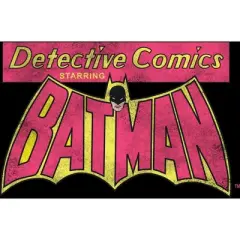 Batman Core Detective Comics Women&rsquo;s Black T-Shirt Dress-Small