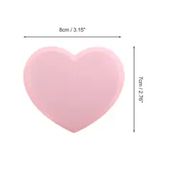 Unique Bargains Heart-shaped Makeup Mirror 1 Pc