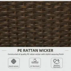 Resenkos Outdoor Dining Room Chairs, Patio Kitchen Chairs,PE Rattan Outdoor Dining Chair Set with Cushion and Backrest, Cream White,2 Pcs