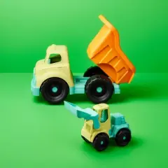 Truck Set - 2pk - Gigglescape&trade;: Plastic Toy Vehicle Playsets, Non-Powered, Ages 2+, Includes 2 Vehicles