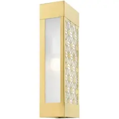 Livex Lighting Berkeley 2 - Light Wall Light in  Satin Gold
