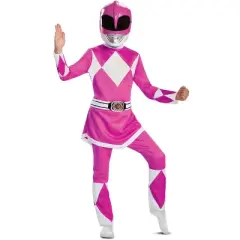 Power Rangers Pink Ranger Deluxe Child Costume, Large (10-12)