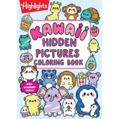 Kawaii Hidden Pictures Coloring Book - (Highlights Hidden Pictures Coloring Books) (Paperback)