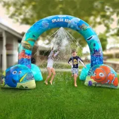 GoFloats Disney Pixar Kids' Inflatable Arch Sprinkler