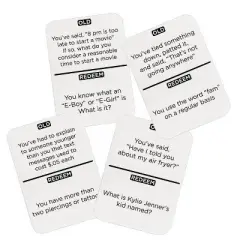 Vango You're Getting Old Card Game