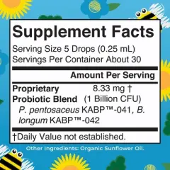 MaryRuth's Infant Organic Precision Probiotic Colic Drops Unflavored