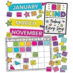 Carson-Dellosa Carson Dellosa Education Kind Vibes Calendar Bulletin Board Set (CD-110522)