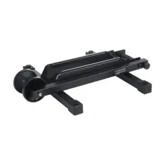 KAC Single Bicycle Storage Portable Foldable Steel Floor Stand for Road, Gravel, and Mountain Bikes, Universal Fit for Tires up to 2.4" Wide