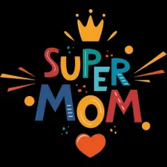 Men's Design By Humans Super Mom Crown By NikkiArtworks Tank Top