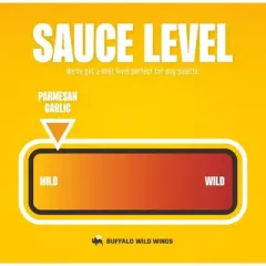 Buffalo Wild Wings Parmesan Garlic Sauce, 20 fl. oz (Pack of 4)