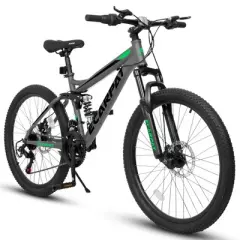 Gulches 700C Road Bike, 21-Speed, High-Strength Steel Frame, 700C&times;35mm Tires, Disc Brakes, Practical Tool Kit, Unisex Design