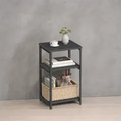 Tall Nightstand, Small End Table, Side Table for Bedroom, Living Room, Office, Bathroom