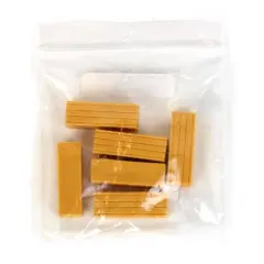 Standi Toys 1/64 6 Pack Plastic Yellow Big Square Straw Bales ST340