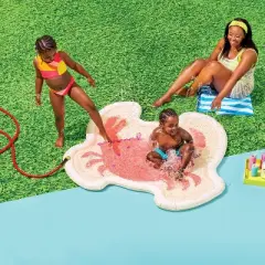 Crab Splash Pad Pink - Sun Squad&trade;: Outdoor Water Play PVC for Kids 2+
